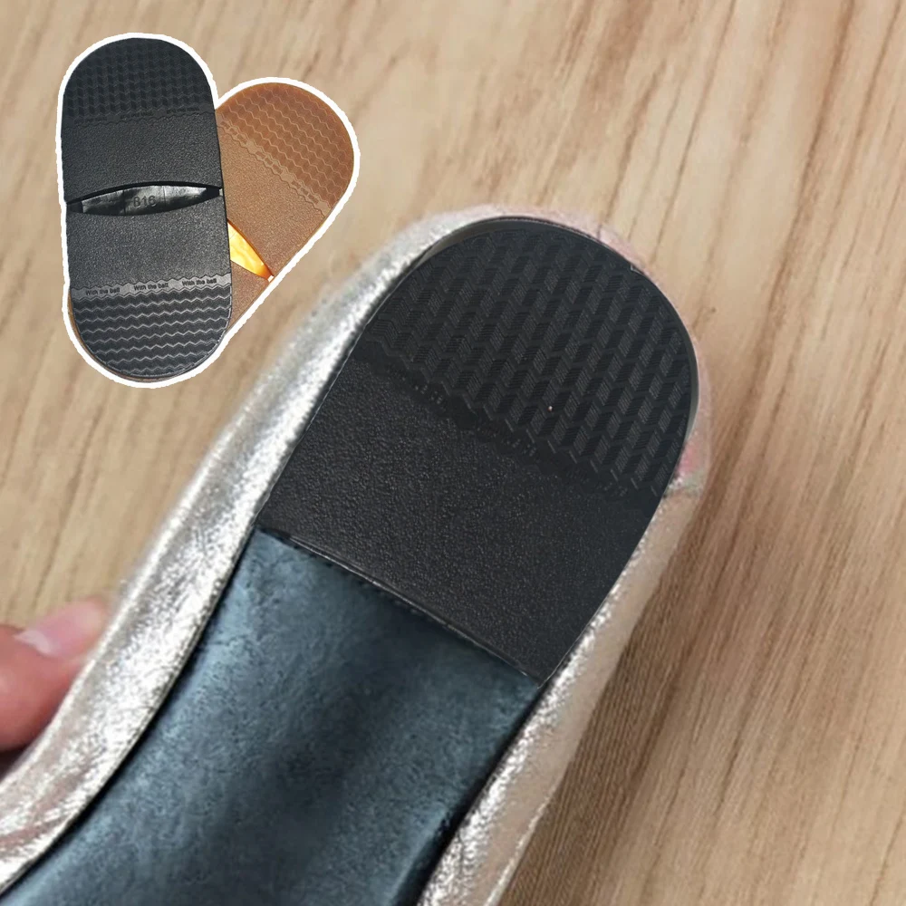 Anti-skid Mute Sole Protector Shoes Wearable Pads Repair Patch Rubber Shoes Pads Replaceable Shoe Accessories Outsole Shoe Care