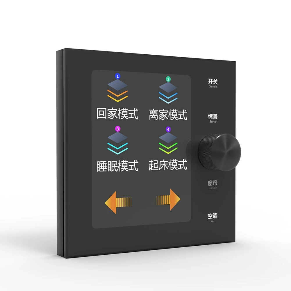 OK Tuya Wifi Smart Switch Panel Smart Home Zigbee Switch for Multi-Channel Lights Scenes Curtains Dimming Switches