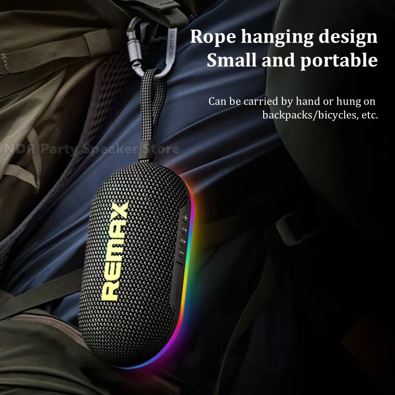 

Компактное портативное RGB-подсветка Беспроводные портативные Bluetooth-колонки Серия 5,4 TWS Соединение Стерео Открытый TF-карта Музыкальный плеер