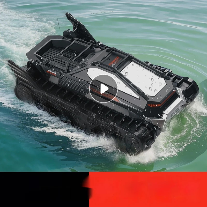 

2025 Remote Control Car Children'S Off Road Tank Toy Amphibious Rc Car Electric Driftable Boy Birthday Gift