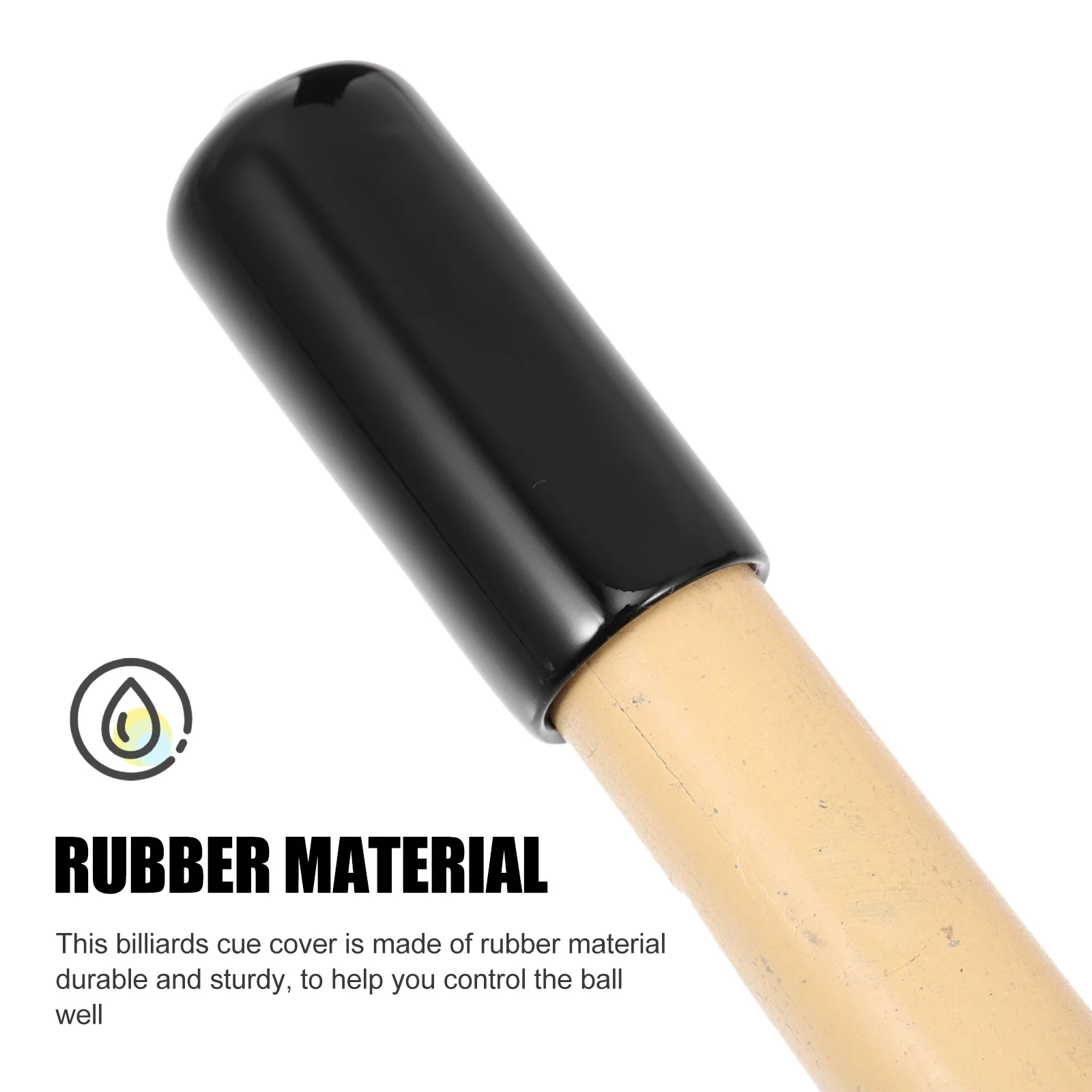 

10pcs Tip Covers 10Mm 13Mm Rubber Billiard Cue Protective Cover Head Protectors For Snooker Pool Cue Accessories