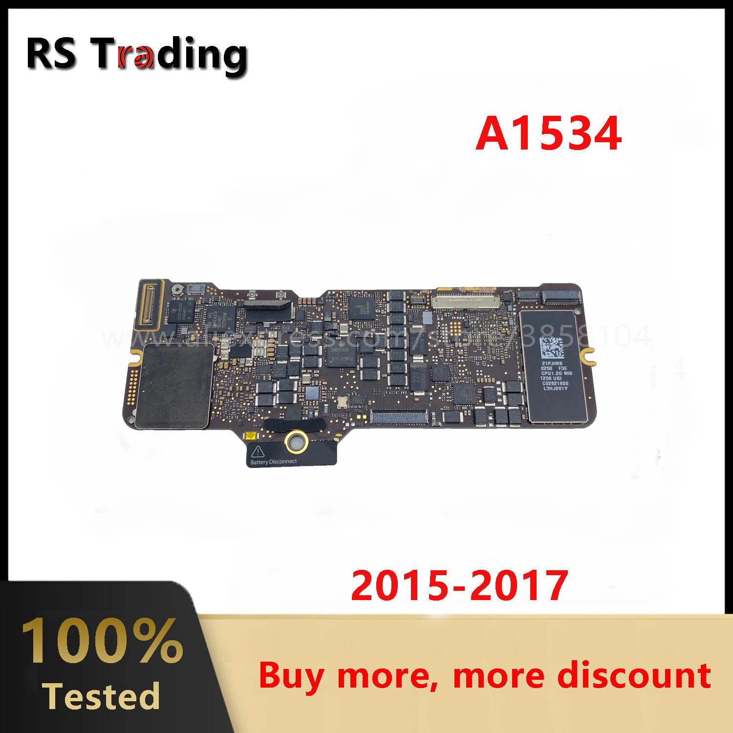 For A1534 2017 Logic Board MacBook Retina 12