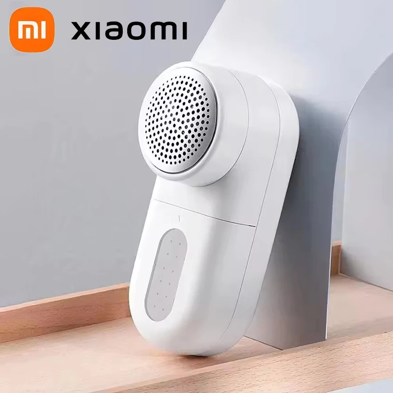 새로운 XIAOMI MIJIA 휴대용 원래 린트 리무버 Rechargable 천 패브릭 면도기 Fluff Pellet 의류 스웨터에 대한 기계 제거