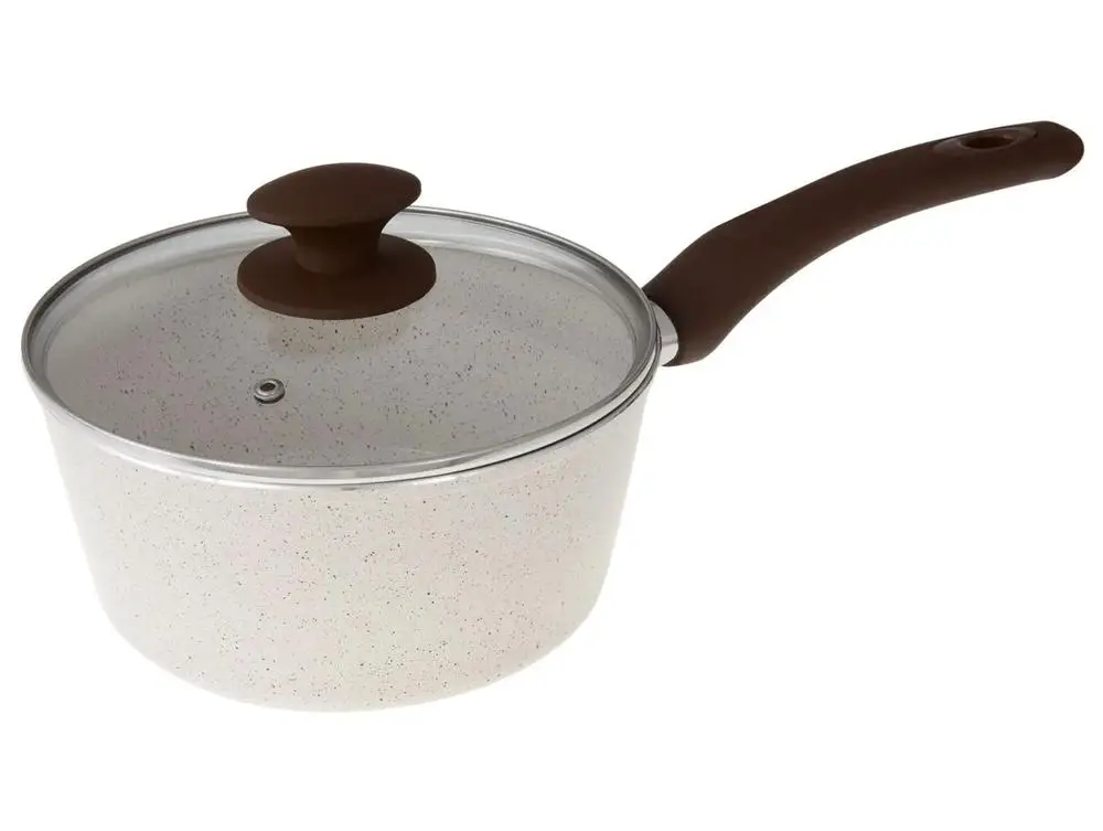 طقم أواني طهي فانيليا 5 قطع أوبتيما إسنشيالز سيراميك لايف من الألومنيوم برينوكس