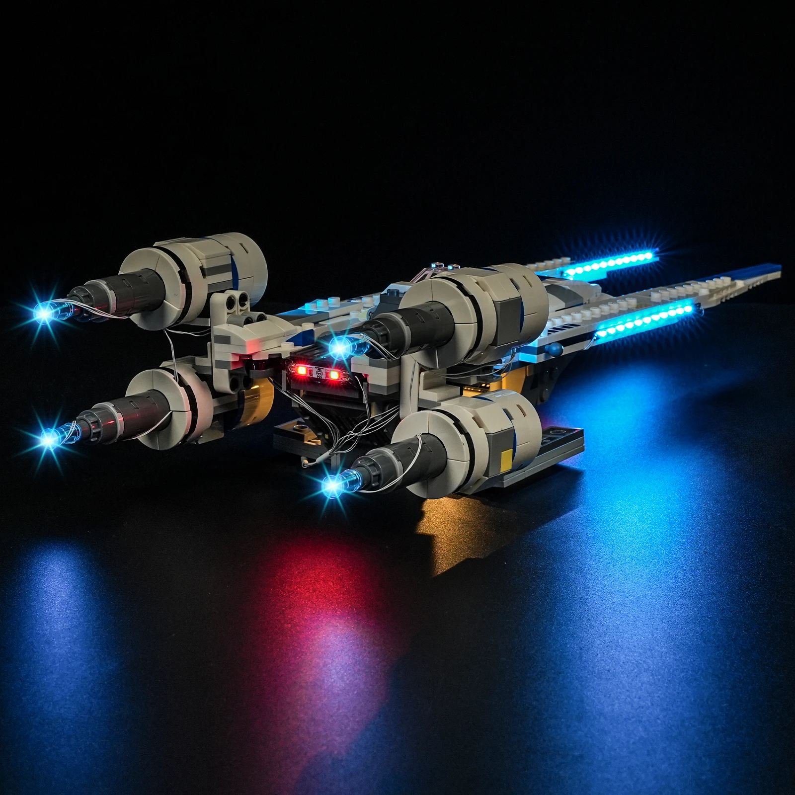 إضاءة لـ LEGO 75399 Rebel U-wing Starfighter RC إصدار Starings Wars Movie لا تشمل بنة (مجموعة إضاءة LED فقط) #3