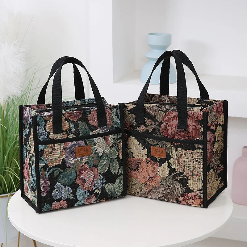 novo-tecido-jacquard-de-malha-espessa-sacola-bolsa-bento-isolamento-de-folha-de-aluminio-para-trazer-lancheira-saco-de-armazenamento-para-trabalhar