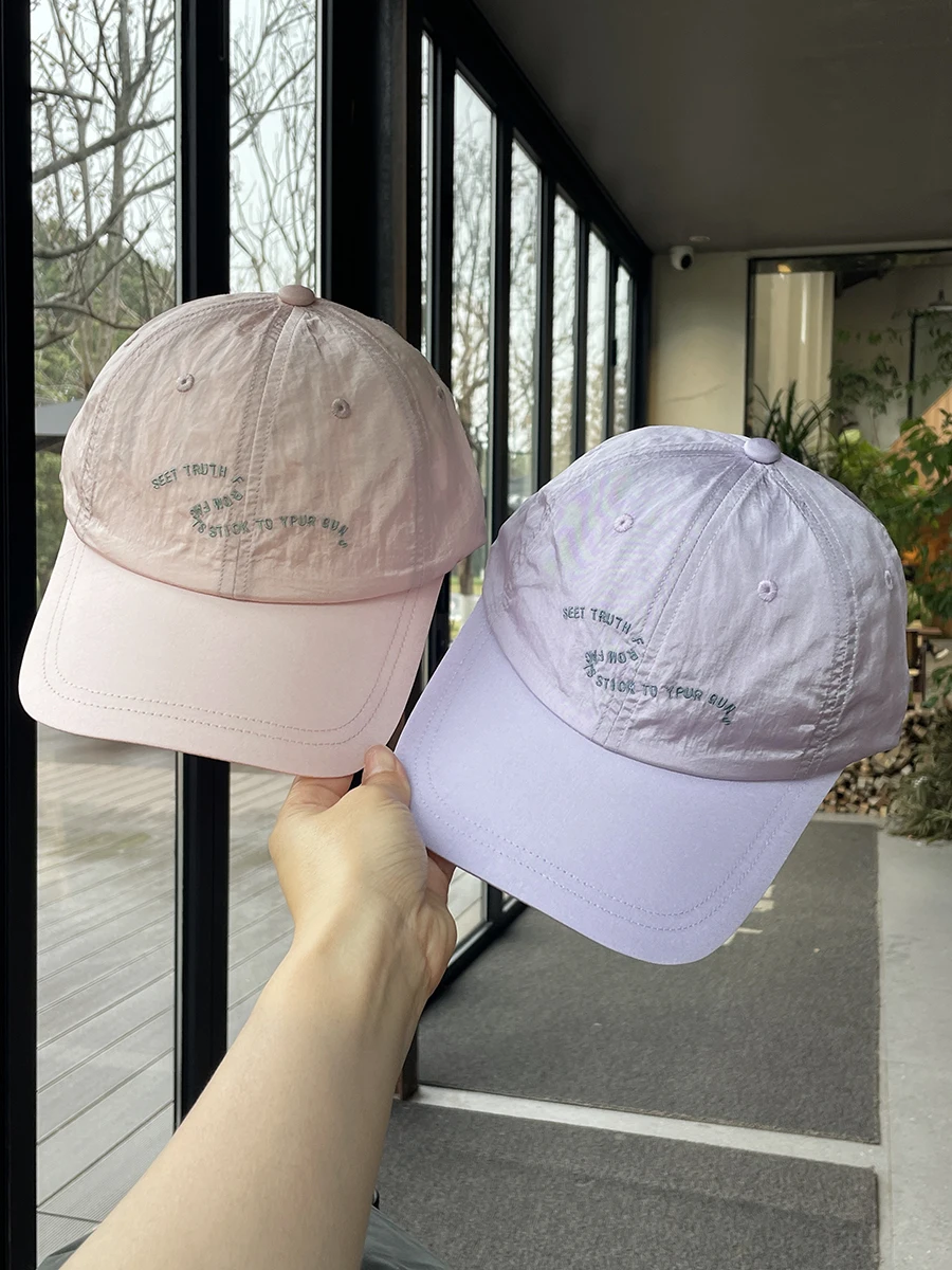 الربيع والصيف في الهواء الطلق التجفيف السريع لينة أعلى قبعة بيسبول الإناث تسلق الجبال واقية من الشمس التظليل زوجين قبعة الذكور