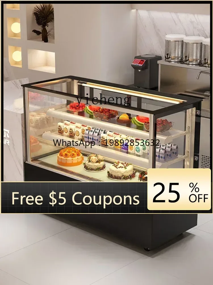 

Xl Cake Cabinet Refrigerated Display Cabinet Desktop Dessert Fruit Fresh Cooked Food Pastry Cabinet home accessories