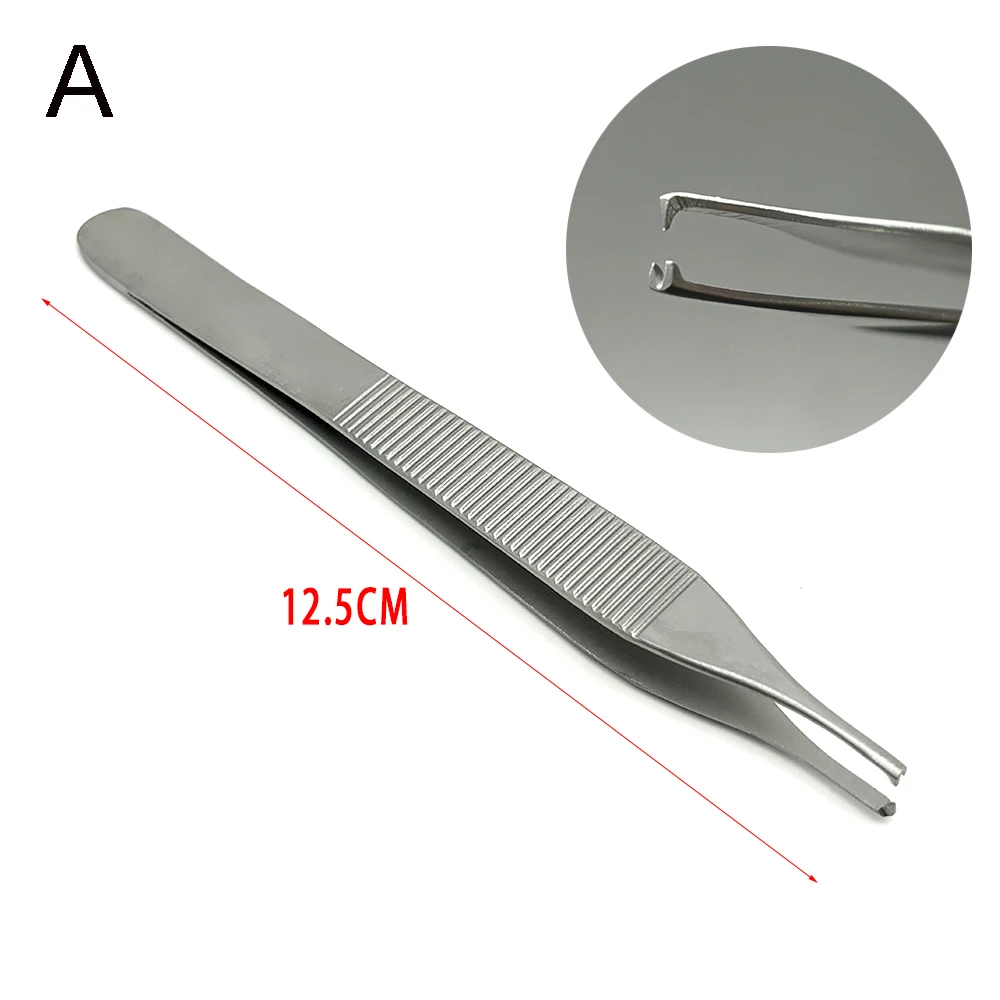 Premium Precision Tools Dental Tweezers Hemostatic Adson Forceps for Rhinoplasty Oculo Cartilage Surgery