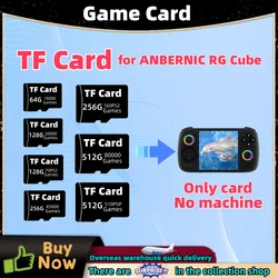 Game Card For Anbernic RG CUBE TF Card Memory Card Retro Games PS2 PSP PS1 3DS Android Handheld Gaming Console Gaming 512G Gift