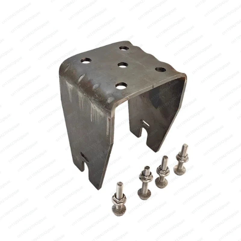 Brushless Motor Front Fork Bracket Skateboard Electric Vehicle Modification Wheel Hub Motor Iron Frame Dual Output Shaft
