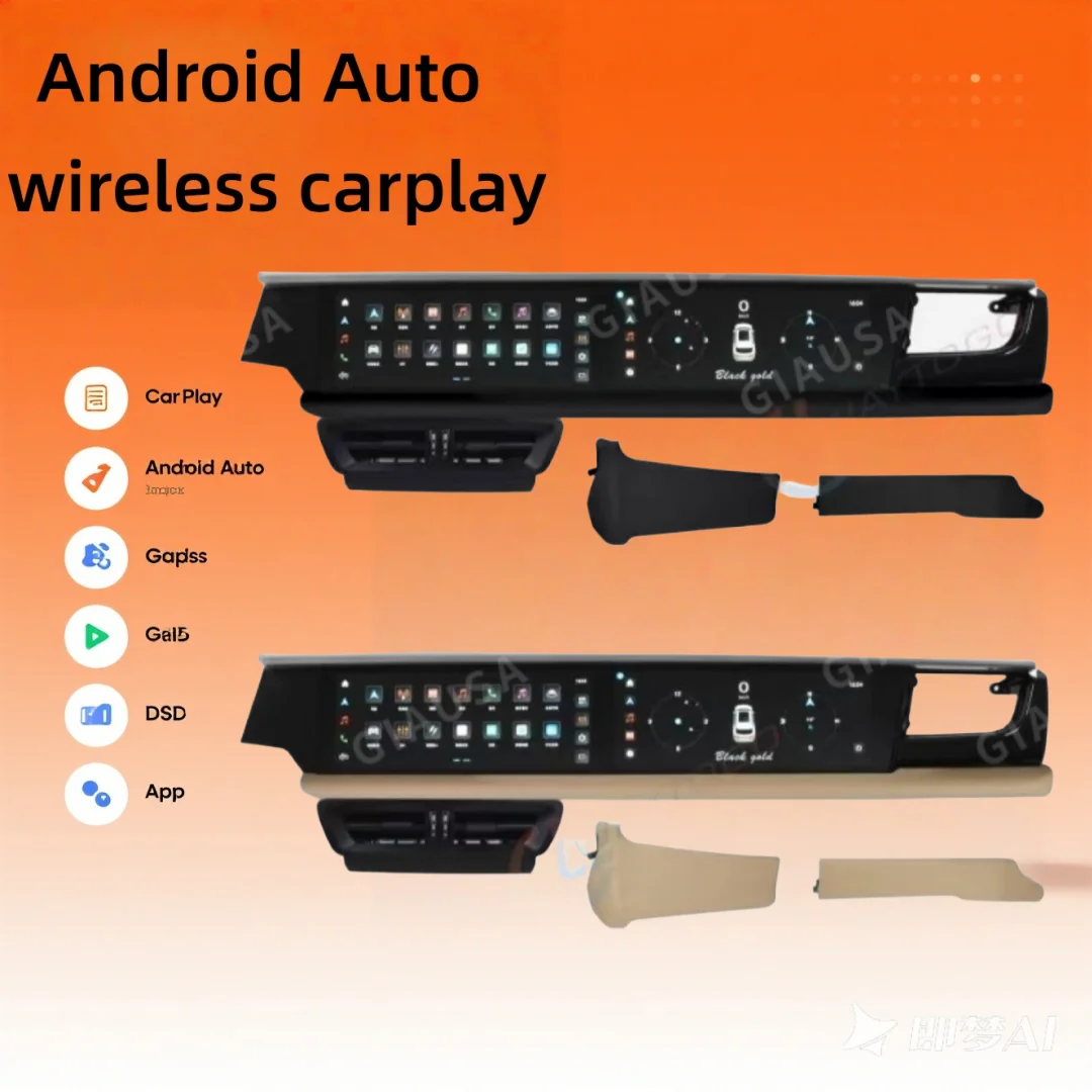 

YANFU для Porsche Macan 2011-2017 обновленный 12,3-дюймовый двойной экран Android мультимедийный плеер автомобильный Bluetooth GPS Carplay навигация 4G