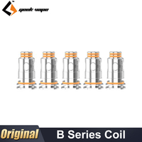 5pcs/Pack Original GeekVape B Series Coil 0.4ohm/0.6ohm/0.3ohm/1.2ohm/0.2ohm MTL/DL for Aegis Boost E Cigarette