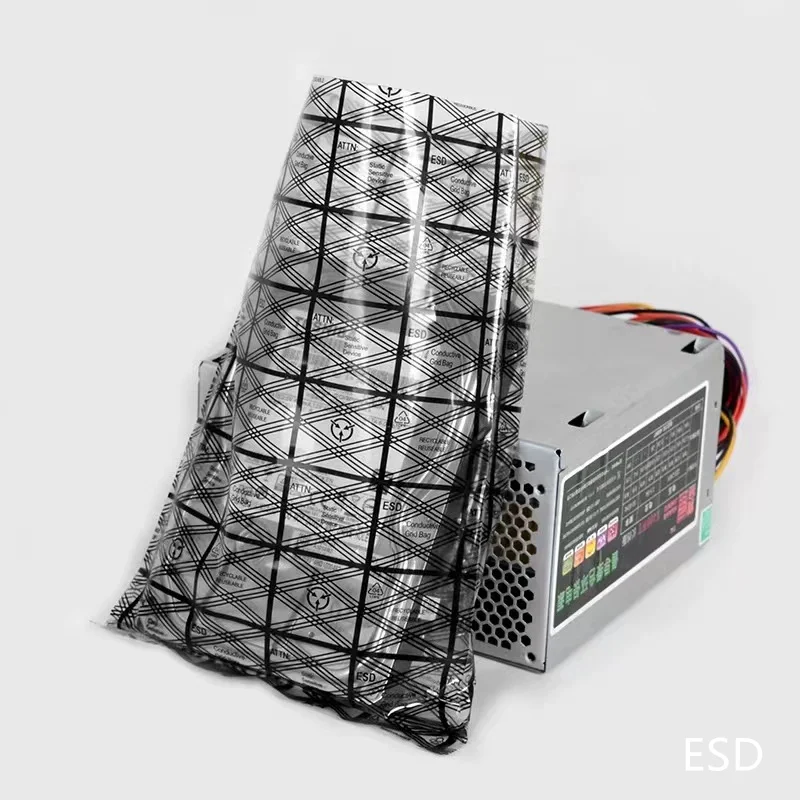 الجملة أكياس فقاعة Esd الأسود الختم الذاتي بالقرب مني حقيبة موصل شفافة مضادة للكهرباء الساكنة