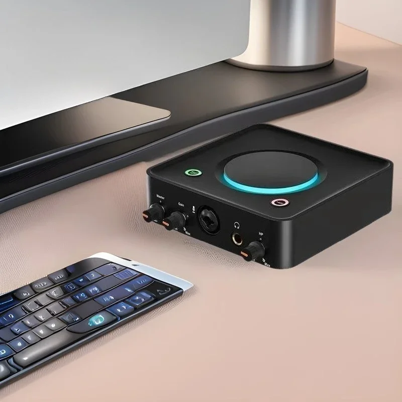 External singing live broadcast dedicated computer mobile game standard sound card