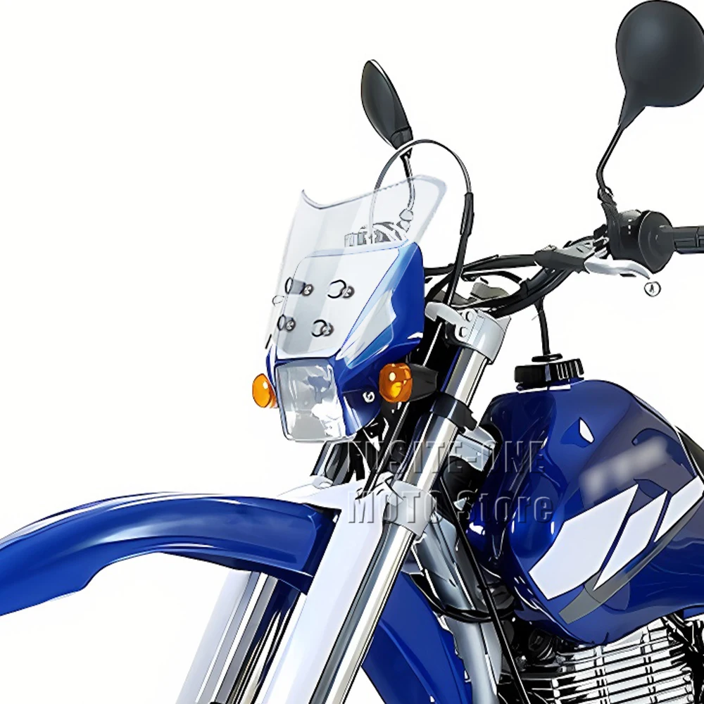 

For yamaha TT600RE 2004 motorcycle adventure windshield extension style Windscreen Wind Deflector Screen