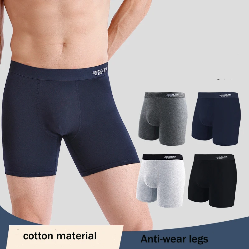 2024 Men Panties Cotton Underwear Male Brand Boxer And Underpants For Homme Lot Luxury Set Sexy Shorts Gift Slip Sale L-4XL