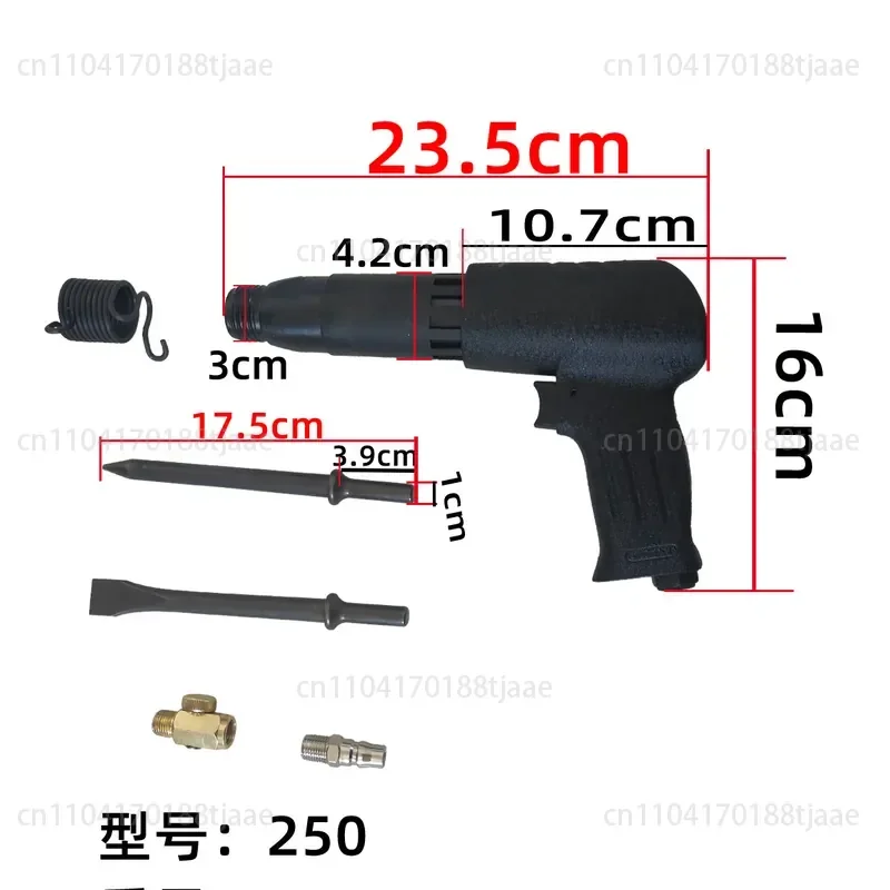 Shock Absorption Type Air Shovel Air Shovel C4C6 Pneumatic Strong Impact Leveling Tool, Rust Removal Pneumatic Welding Slag