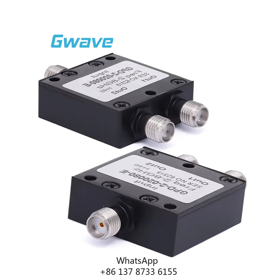 2-Way For SMA Power Divider For Telecom 2 GHz To 8 GHz 30 Watt Rated From