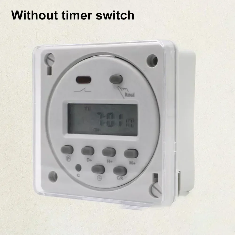 取り付けエンクロージャー タイムスイッチパネル 屋外使用 雨よけ 簡単設置 マイクロコンピュータータイマーガード CN101用 CN102用