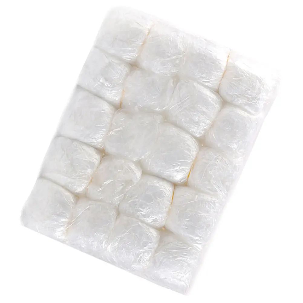 

100 Pcs Waterproof Shower Cap Disposable Bathing Caps Elastic Spa Beauty Hat Lightweight Comfortable Fits Most Head Sizes