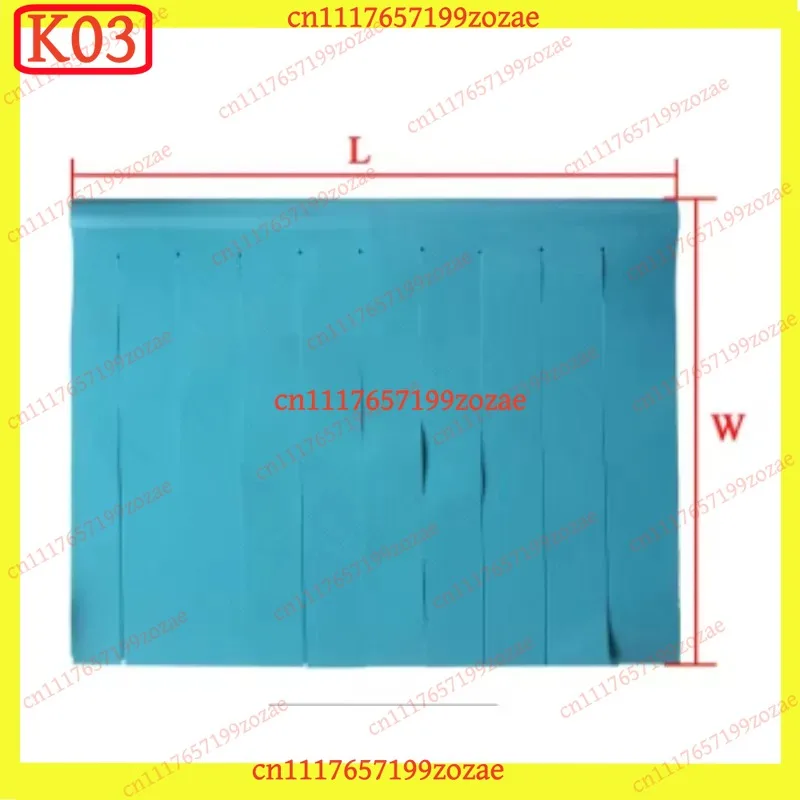k03 1Pcs Dishwasher Splash Curtain for Commercial Dish Machine, Replacement Parts