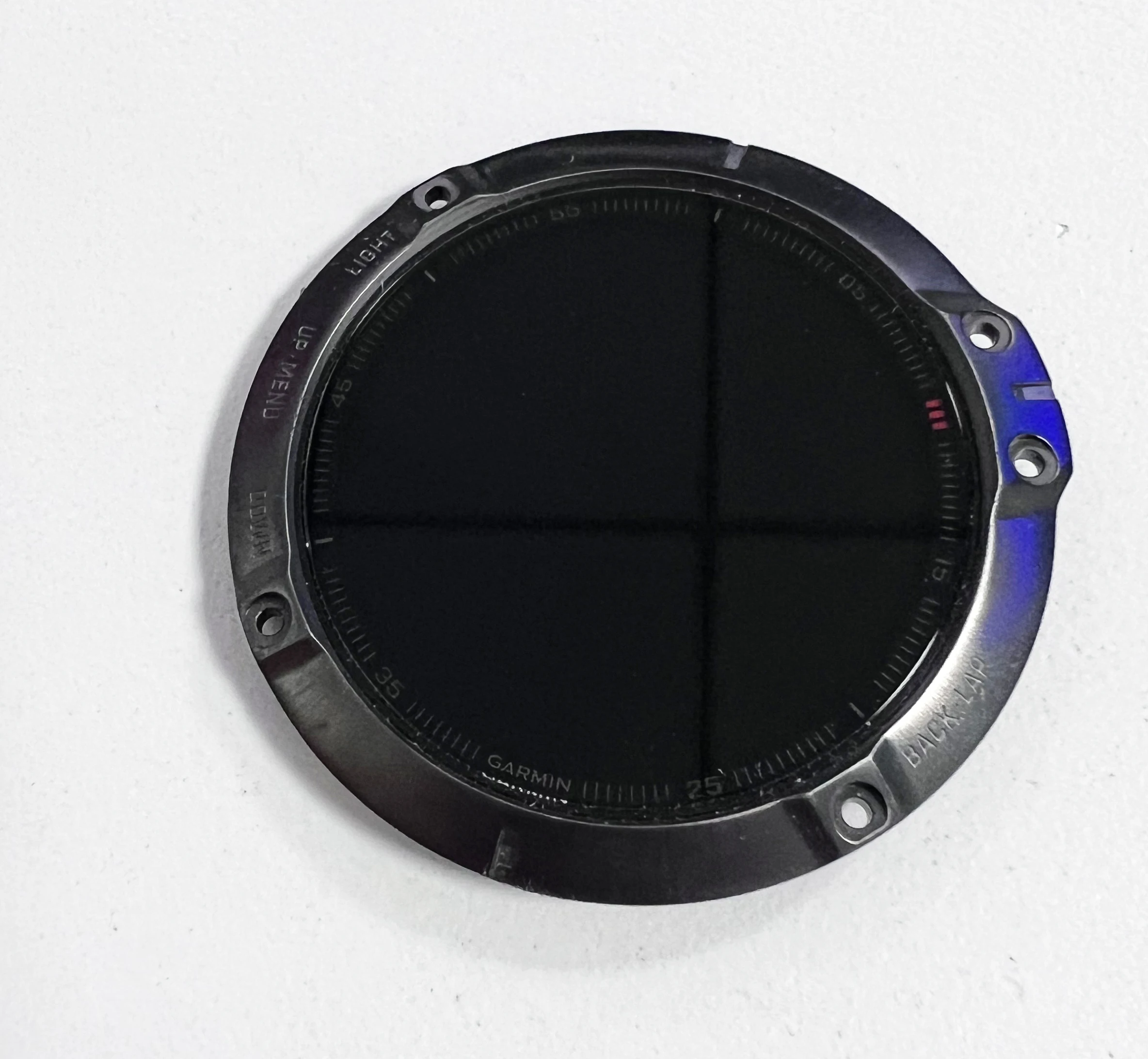 tela lcd para garmin fenix6 pro sapphire fenix 6pro cinza carbono preto painel lcd reparacao esportiva pecas de reposicao 01