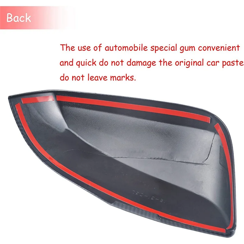 

Car Side Rearview Mirror Cover Trim Sticker Frame For Toyota Sienna 2021 2022 Rav4 2019+-A67F