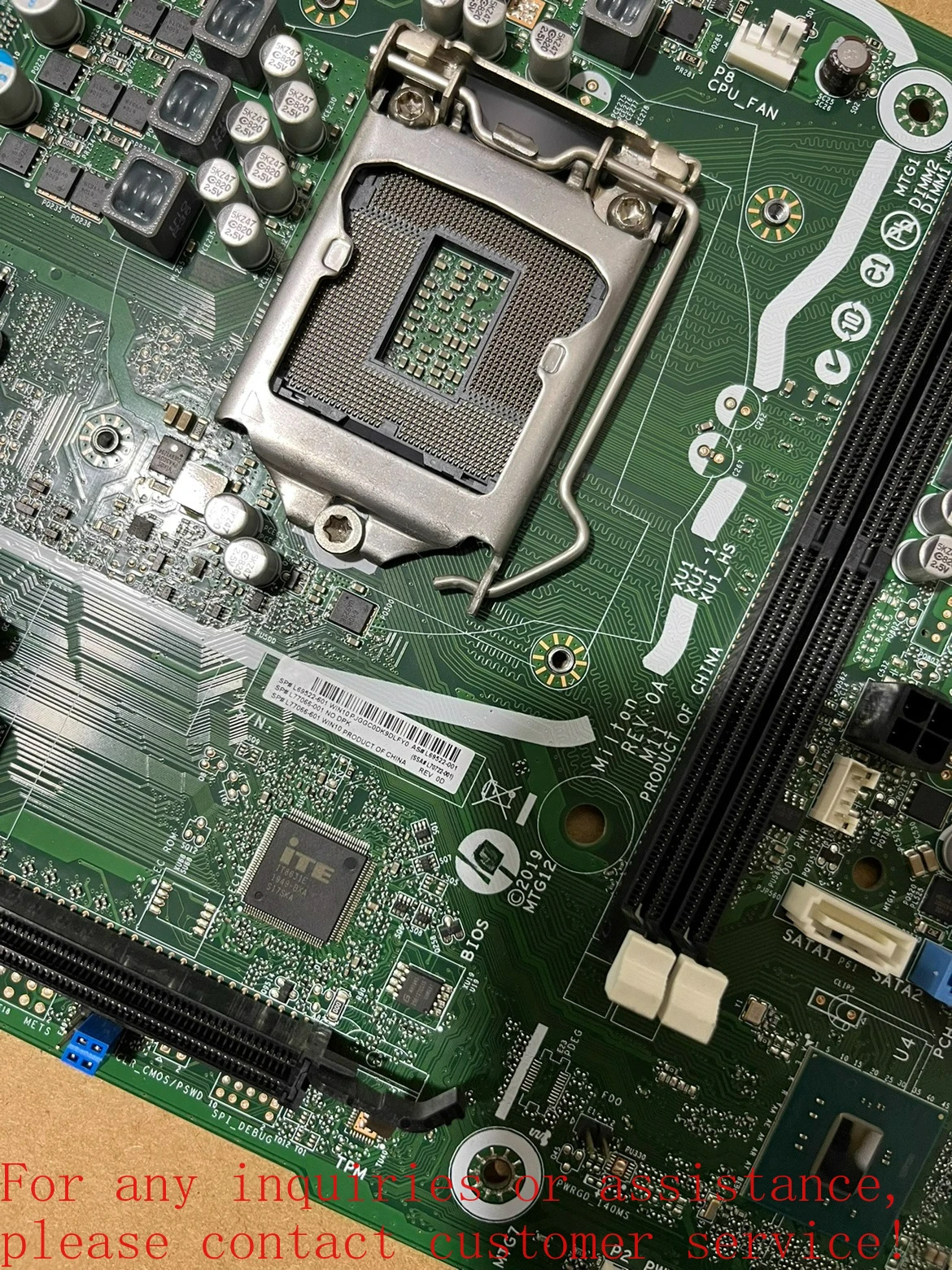 For HP 280 G4 SFF S01 main board L69522-001/601 L77066-001 L70722-001  (store code: 0630)