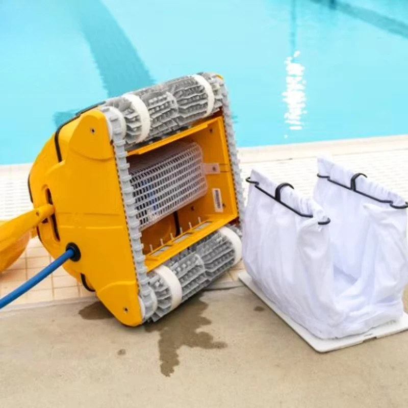 2025 Swimming Pool Automatic Sewage Underwater Vacuum Cleaning Robot Water Crown view 6