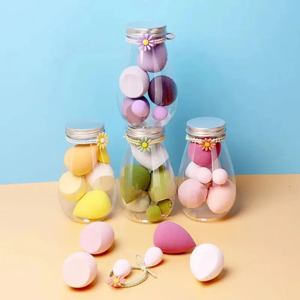 Gotas de água de uso duplo seco e molhado, corte diagonal, embalagem independente, sem pó, maquiagem, ovo, sopro cosmético