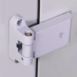 Plastic Steel Heavy-Duty Door Hinges Inner And Outer Side-Swing Balcony Door Hinges Three-Hole Adjustable Door Hinges