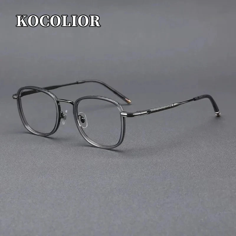 New Reading Glasses for Women Men Art Metal Optical Eyeglass Frame Fashion Retro Anti Blue Light Photochromic Presbyopia Glasses