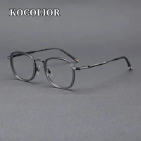 Nuevas gafas de lectura para mujeres y hombres, montura de gafas ópticas de Metal artístico, gafas fotocromáticas de presbicia antiluz azul Retro a la moda