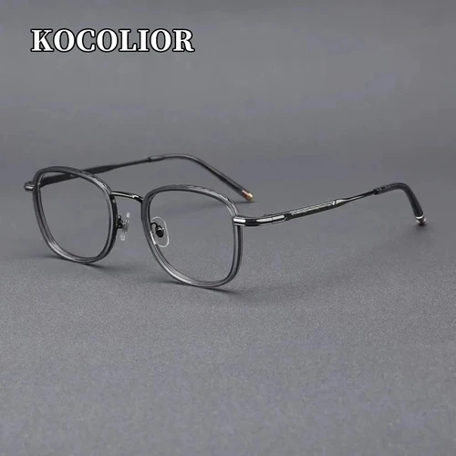 Imagen 1 del producto Nuevas gafas de lectura para mujeres y hombres, montura de gafas ópticas de Metal artístico, gafas fotocromáticas de presbicia antiluz azul Retro a la moda