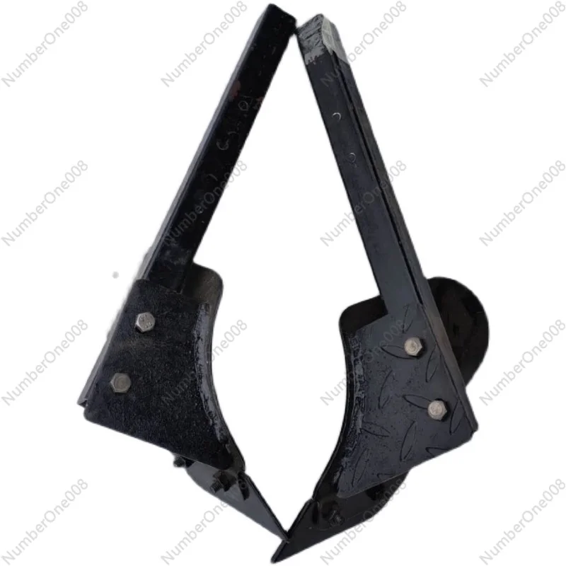 

Walk-behind Tractor 4WD Mini Plow with Film Covering & Ditch Digging Function, Cultivator Harrow for Farming - MP-800X