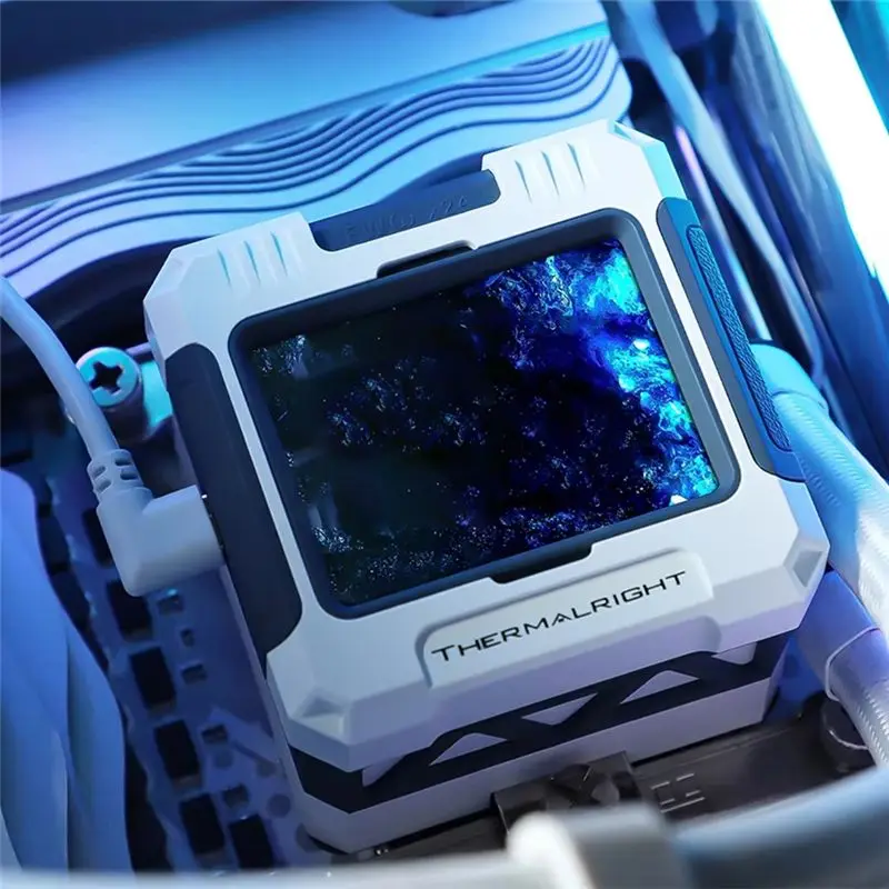 Thermalright All-In-One CPU Water Cooling Cooler 2.4 -Inch LCD Display Customized Screen 2.4