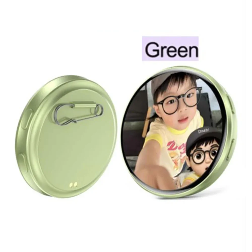 Für E-Badge HD Dynamic Display Smart Pin, für E-Badge Bluetooth Anime Digital Pin mit App-Steuerung für Fotos & Animationen