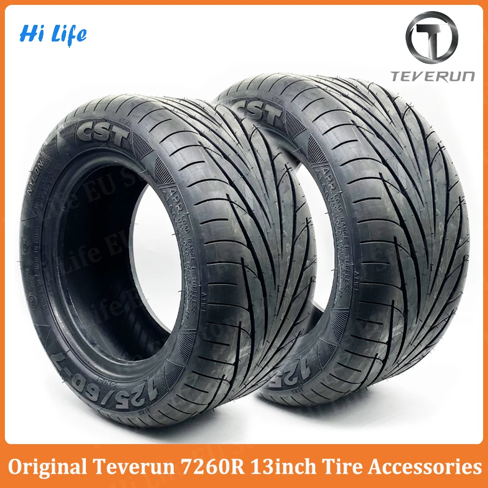 Original Teverun Fighter 7260R 13 Inch Tire Teverun Fighter 7260R Tubeless Tires Official Teverun Fighter 7260R Accessories