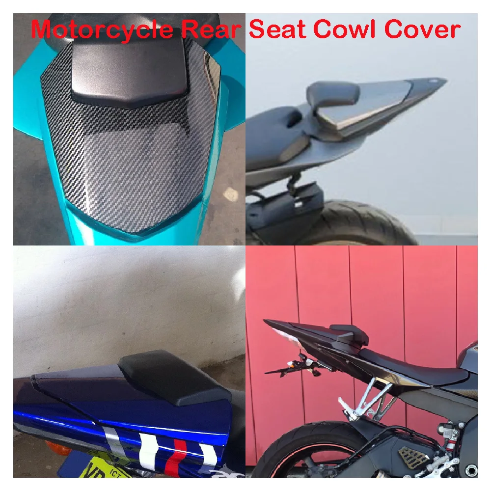 

Fits for Yamaha YZF R6 ABS YZFR6 YZF-R6 2008-2014 2015 2016 Motorcycle Passenger Solo Rear Seat Cowl Cover Tail Guard Fairing