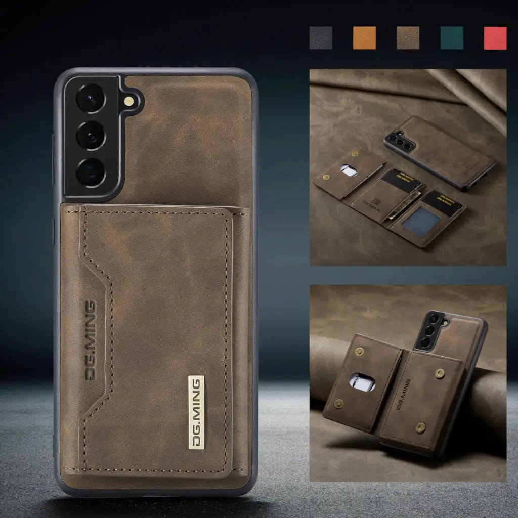 Magnetic leather wallet phone case suitable for Samsung Galaxy A12 A22 A32 A42 A52 A72 A13 A23 A33 A53 A73 A54 A55 Z Fold3 4 5