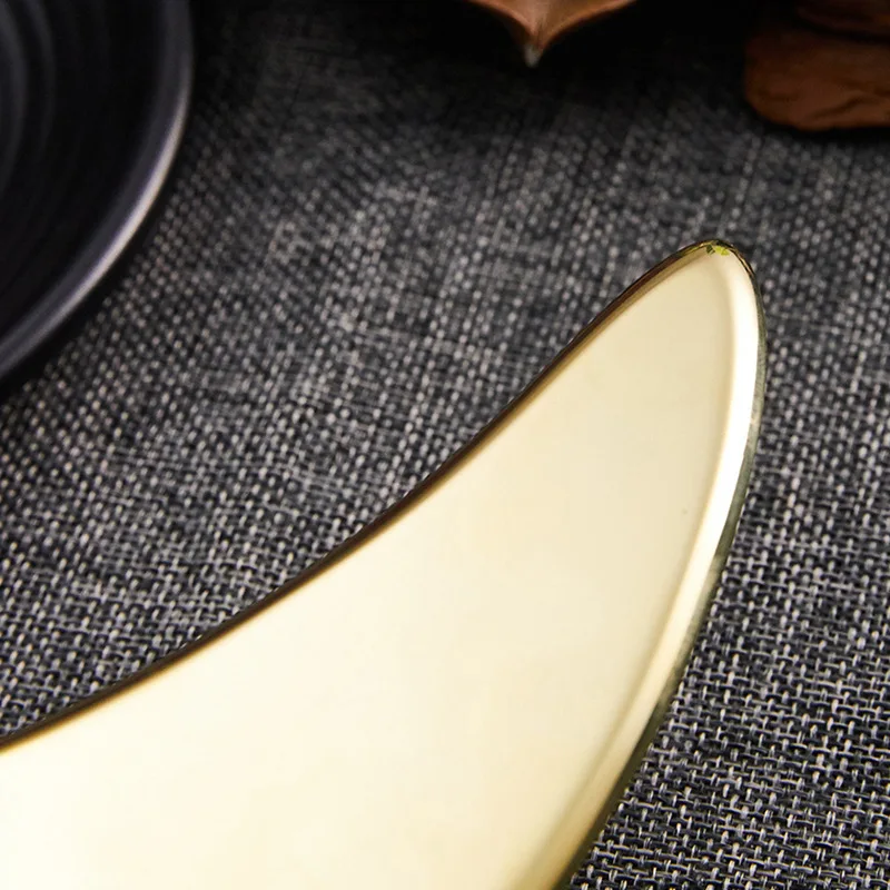 แผ่นขูดทองเหลืองสำหรับนวดหน้า กัวซา ขูดเส้นลมปราณ บำรุงสุขภาพ ผ่อนคลายกล้ามเนื้อ ยกกระชับผิวหน้าและลำคอ