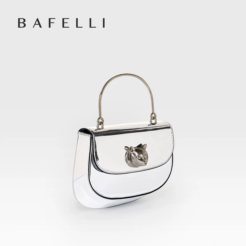 BAFELLI 2023 NEW WOMEN\'S HANDBAG CAT EVENING PURSE LUXURY BRAND DESIGNER STYLE FASHION CASUAL CROSSBODAY LEATHER STYLISH