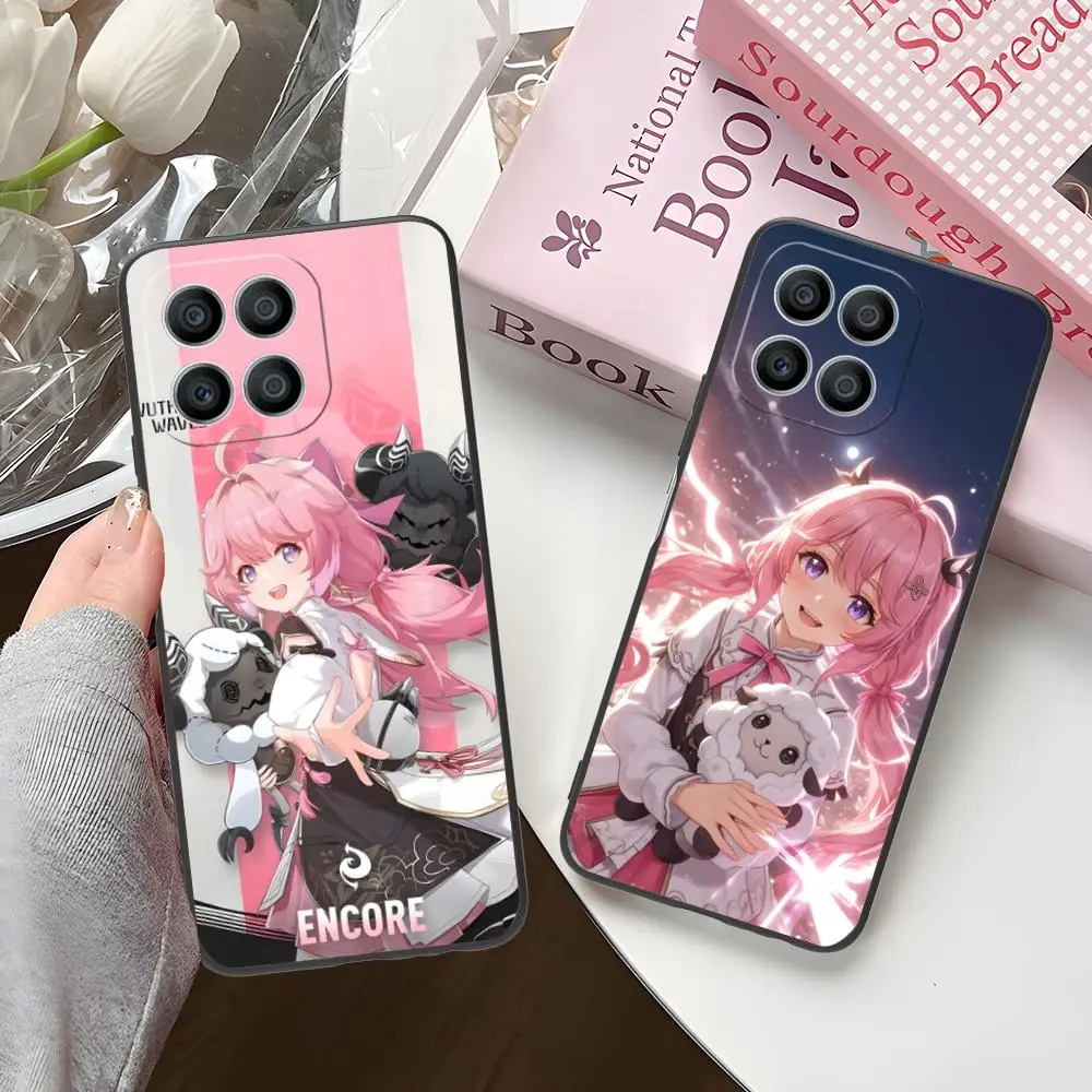 

Чехол для телефона Wuthering Waves Encore для Honor 90 80 70 60 50 30 20 10 9 8 7 Pro S SE Lite 5G с цветным принтом Защитный чехол