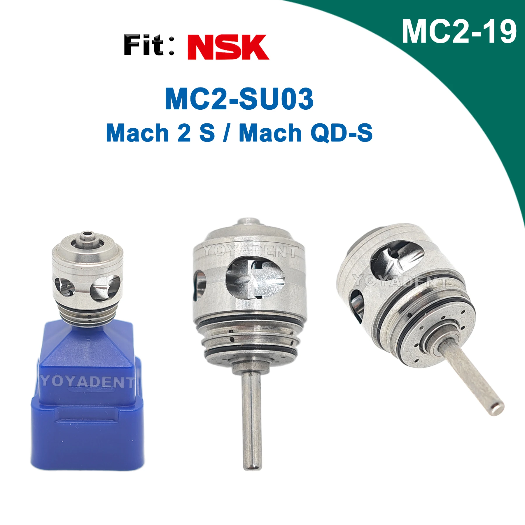 

Картридж для стоматологической турбины (ротор) совместим с NSK NL75/NL85/Mach Lite XT Mach 2 S/Mach QD-S, наконечник NMC-SU03