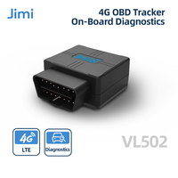 Jimi VL502 Mini OBD GPS Tracker With On-Board Diagnostics Real-time Tracking Multiple Alerts Driver Behaviors Locator Free APP