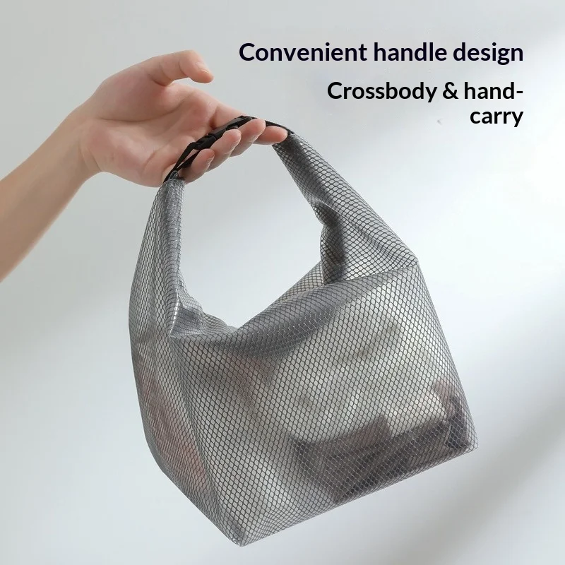 

Large Capacity Waterproof Travel Bag Toiletry Organizer Makeup Portable with Drawstring For Outdoor Camping Swim Gym Wash Bag