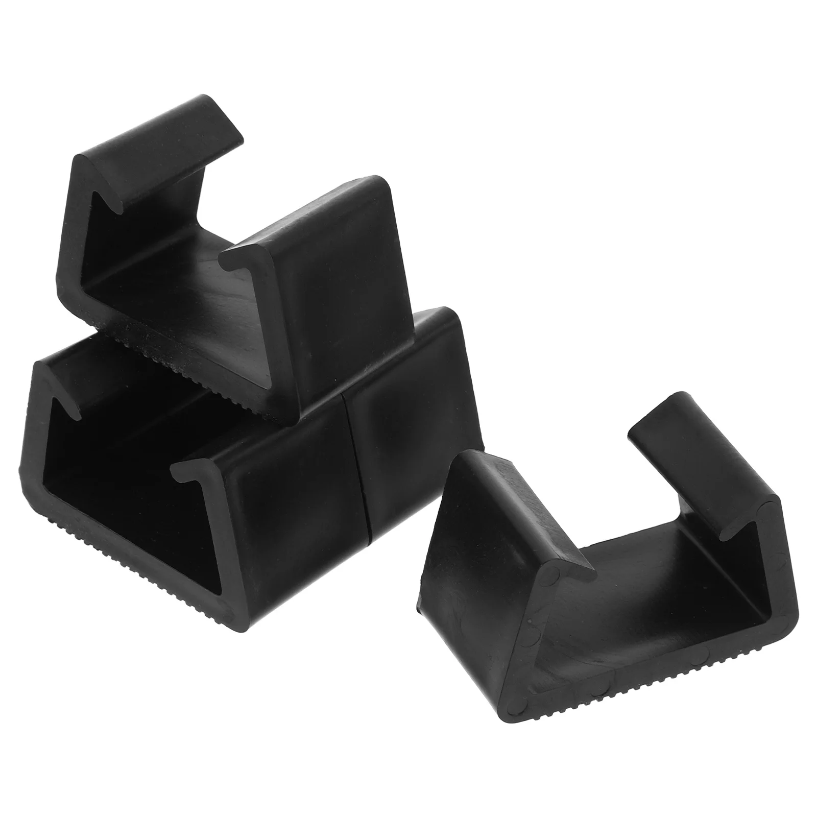 4 Pcs Furniture Component Chairs Outdoor Sofa Rattan Clamps Clip Couch Clips for Sectionals Plastic Cushion Fasteners