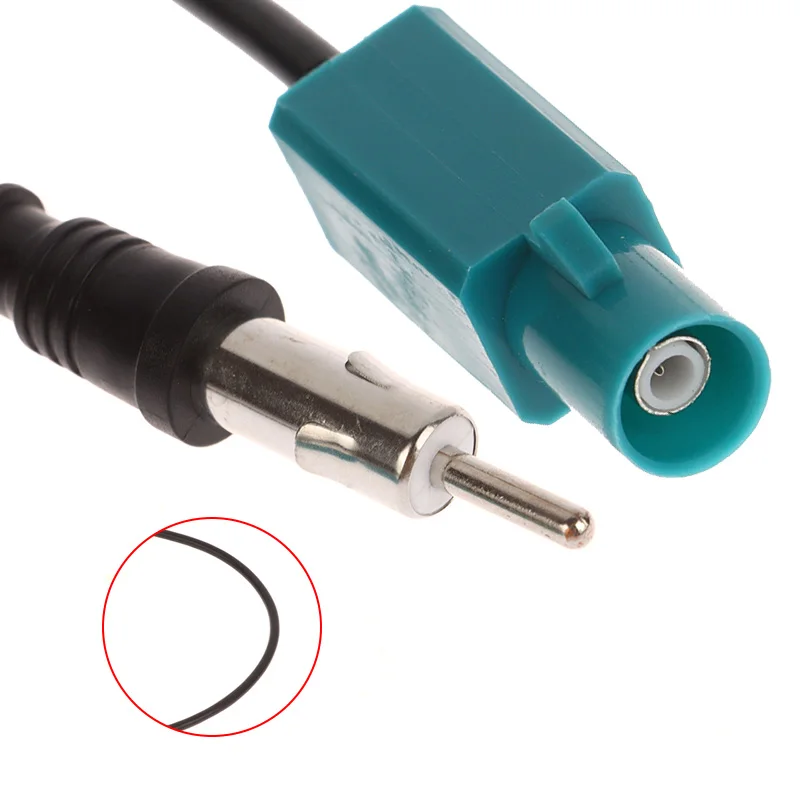 Universal Car FM Stereo Radio Antenna Adapters Cable Z Male To DIN Plug Converter Radio Auto Audio Aerial Cable Parts