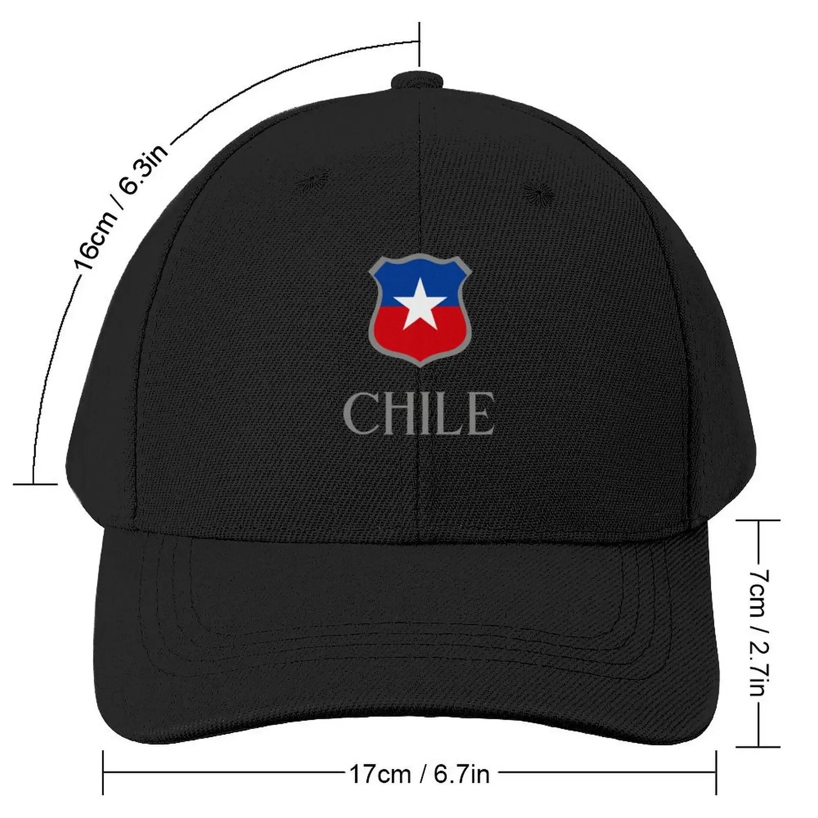 Chile Grey 2 Baseball Cap cute Luxury Man Hat Hats For Men Women's